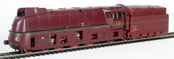 Micro Metakit 07301H German 1930s Streamlined Express Locomotive BR 03.193 Red Livery of the DRG