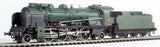 HO Brass Model Trains - Fulgurex French SNCF Federal Railroad 2-8-2 Mikado Class 141-F - Factory Painted