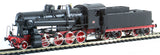 HO Brass Model Trains - Fulgurex Italian 2-8-0 FS Franco Crosti Class 740 Steam Locomotive  - Factory Painted