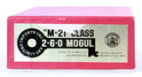 HO Brass Model Trains - Key Imports Southern Pacific 2-6-0 Mogul Steam Locomotive Class M-21 - Custom Painted