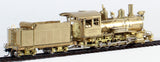 HOn3 Brass Model Train - Westside Models Denver & Rio Grande Western 2-8-0 Class C-25 Locomotive - Unpainted