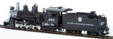 HOn3 Brass Model Trains - Westside Model Co. Denver & Rio Grande Western 2-8-2 #459 Class K-27 Steam Locomotive - Custom Painted
