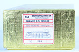 Metropolitan #554 HO Brass Model Train - French SNCF Electric Locomotive Class 2D2 - Factory Painted