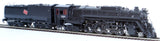 HO Brass Model Trains - Overland Models OMI 1576.1 MILWAUKEE 4-8-4  Steam Locomotive #262 Class S3 - Factory Painted