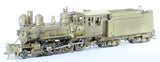 HOn3 Brass Model Trains - Key Models RGS Rio Grande Southern Railroad  2-8-0 Class C-17