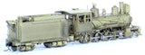 HOn3 Brass Model Trains - Key Models RGS Rio Grande Southern Railroad  2-8-0 Class C-17