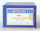 HO Brass Model Trains - Railworks Limited New York Central Steam Steam Heater Car - Unpainted