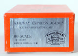 HO BRASS HO Brass Model - PSC 15590 Precision Scale Railway Express Agency ICE Refrigerator Car - Unpainted