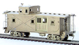 HO Brass Model Trains - Pacific Fast Mail PFM Virginia & Truckee Wooded Caboose - Unpainted