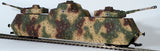 G-Gauge Model Trains- G Panzer #225045 German Armored Panzer Rail Car with Dual Mark IV Turret- Summer Camo