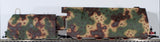 G-Gauge Model Trains- G Panzer German Heavy Armored Panzer Locomotive #42 - Motorized Summer Camo