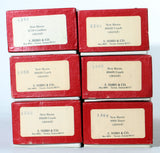 HO Brass Model Train - SoHo Models New Haven Railroad Six Car Passenger Car Set - Unpainted