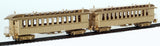 HOn3 Brass Model Train - Westside Models (D&SNG) Durango Silverton Locomotive & Passenger Car Set - Unpainted