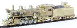 HOn3 Brass Model Trains - Westside Model Co. (D&RGW) Denver & Rio Grande Western 2-8-2 Class K-37 Steam Locomotive - Unpainted