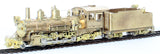 HOn3 Brass Model Trains - Westside Model Co. Denver & Rio Grande Western (D&RGW) 2-8-2 Class K-27 Steam Locomotive - Unpainted
