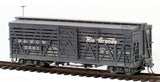 HOn3 Model Trains - Blackstone Models D&RGW HOn3 Denver & Rio Grande Western Stock Car, road number 5561 (Weathered)