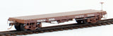 HOn3 Model Trains - Blackstone Models D&RGW HOn3 Denver & Rio Grande Western 30FT Flatcar Weathered