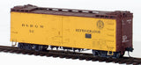 HOn3 Model Trains - Blackstone Models D&RGW HOn3 Denver & Rio Grande Western 30ft Refrigerator, road number 56 (Factory Weathered)