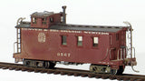 HOn3 BRASS HO Brass Model - PSC 15480 Precision Scale Denver & Rio Grande Western (D&RGW) Caboose #0567 - Custom Painted