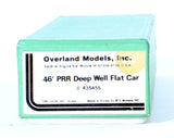 HO Brass Model - Overland Models OMI-3036 Pennslyvania 46' Deep Wall Flat Car - Unpainted