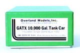 HO Brass Model Trains - Overland Models #OMI-3229 GATC 10,000 Gallon Tank Car - Unpainted (Copy)