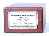 HO Brass Model Trains - W&R Northern Pacific Railroad Refrigerator Car #601/#667- Unpainted