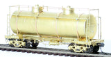 HO Brass Model Trains - W&R 10,000 Gallon High Walkway, Two Dome Tank Car, Made in Korea - Unpainted