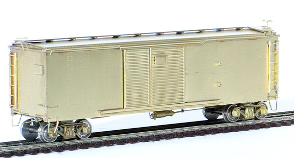 HO Brass Model Trains - Oriental Limited Models PRR Pennsylvania Railroad Automobile Box Car Class X-28  - Unpainted