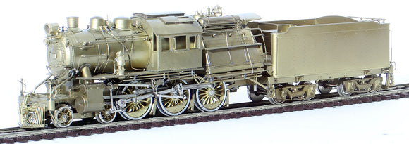 HO Brass Model Trains - NJ Custom Brass Reading 4-6-0 Camelback Class L7sb - Unpainted