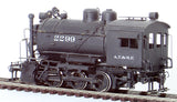 HO Brass Model Trains - Santa Fe 0-6-0T 'Fireless Cooker' Steam Locomotive & Tender #2299 - Painted