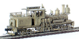 HO Brass Model Trains - PFM PACIFIC FAST MAIL HARRINGTON LUMBER 2-TRUCK SHAY - LOGGING LOCOMOTIVE - Unpainted