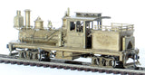 HO Brass Model Trains - PFM PACIFIC FAST MAIL HARRINGTON LUMBER 2-TRUCK SHAY - LOGGING LOCOMOTIVE - Unpainted