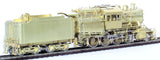 HO Brass Model Train Overland Models Philadelphia & Reading 2-8-0 Camelback Class I8sb - Unpainted