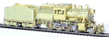 HO Brass Model Train Overland Models Philadelphia & Reading 2-8-0 Camelback Class I8sb - Unpainted
