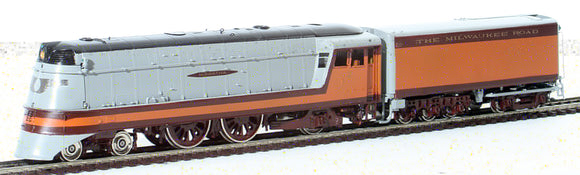 HO Brass Model Trains - Overland Models OMI#1463 MILWAUKEE HIAWATHA 4-4-2 CLASS A - Painted