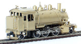 HO Brass Model Trains - Northwest Short Line 2-6-2T Baldwin Saddle Tank Locomotive - Unpainted