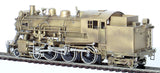 HO Brass Model Train - Pacific Fast Mail CNJ Central New Jersey Railroad 4-8-4T Steam Locomotive - Unpainted