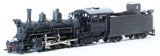 HOn3 Brass Model Train - PFM Pacific Fast Mail Denver & Rio Grande Western 2-8-2 K-27 Locomotive - Custom Painted
