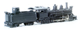 HOn3 Brass Model Train - PFM Pacific Fast Mail Denver & Rio Grande Western 2-8-2 K-27 Locomotive - Custom Painted
