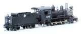 HOn3 Brass Model Train - Westside Models Denver & Rio Grande Western 2-8-0 Class C-25 Locomotive - Custom Painted