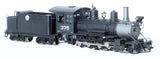 HOn3 Brass Model Train - Westside Models Denver & Rio Grande Western 2-8-0 Class C-25 Locomotive - Custom Painted
