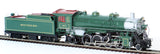 HO Brass Model Train - Empire Midland Models Southern Railroad 2-8-2 Mikado Class 4501 - Custom Painted