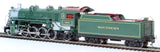 HO Brass Model Train - Empire Midland Models Southern Railroad 2-8-2 Mikado Class 4501 - Custom Painted