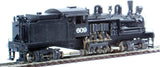 HO Brass Model Trains - PFM UNITED MODELS 2-TRUCK 90-TON LOGGING SHAY LOCOMOTIVE - Painted