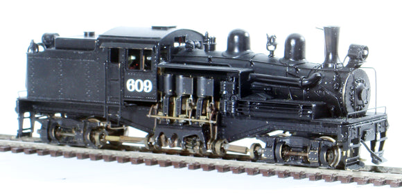 HO Brass Model Trains - PFM UNITED MODELS 2-TRUCK 90-TON LOGGING SHAY LOCOMOTIVE - Painted