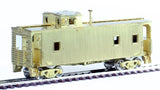 Overland Models #OMI-1188 NKP Nickel Plate Railroad Caboose #1366 - Unpainted