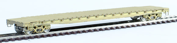 HO Brass Model - Overland Models OMI-1380 UP Union Pacific Railroad 58' Flat Car - Unpainted