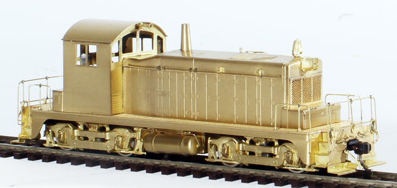 HO Brass Model Train - Alco Models Diesel Switcher EMD SC Winton HP600 - Misc. Railroads - Unpainted