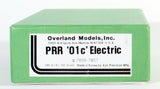 HO Brass Model Train - Overland Models Pennsylvania Box Cab Electric Class O1c - Unpainted