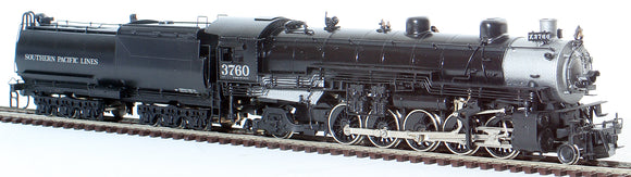 HO Brass Model Train - Westside Models Southern Pacific Railroad 2-10-2 Class F-5 - Custom Painted